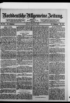 Norddeutsche allgemeine Zeitung vom 15.12.1905