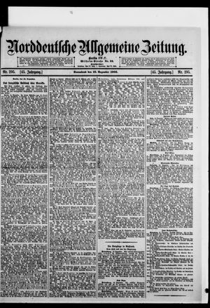 Norddeutsche allgemeine Zeitung vom 16.12.1905