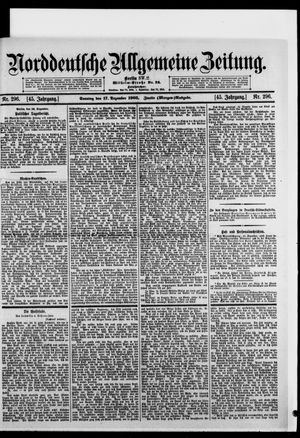 Norddeutsche allgemeine Zeitung on Dec 17, 1905