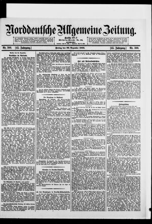 Norddeutsche allgemeine Zeitung vom 22.12.1905