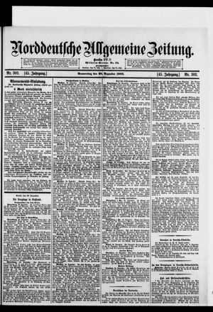 Norddeutsche allgemeine Zeitung on Dec 28, 1905