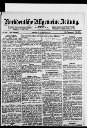 Norddeutsche allgemeine Zeitung vom 30.12.1905