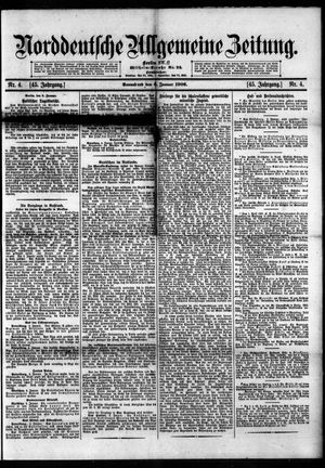 Norddeutsche allgemeine Zeitung vom 06.01.1906