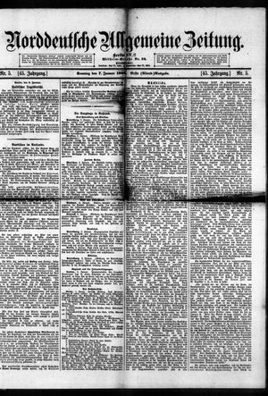 Norddeutsche allgemeine Zeitung on Jan 7, 1906