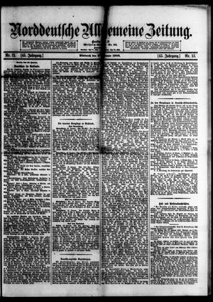 Norddeutsche allgemeine Zeitung vom 17.01.1906