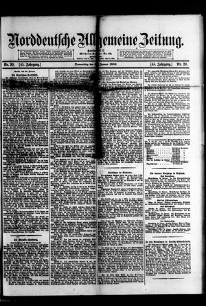 Norddeutsche allgemeine Zeitung on Jan 25, 1906
