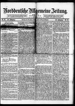 Norddeutsche allgemeine Zeitung vom 28.01.1906