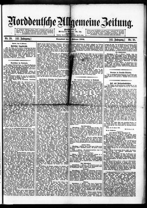 Norddeutsche allgemeine Zeitung vom 03.02.1906