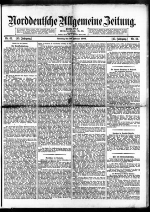 Norddeutsche allgemeine Zeitung on Feb 20, 1906