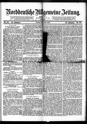 Norddeutsche allgemeine Zeitung vom 08.05.1906