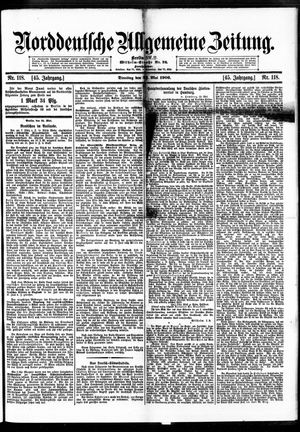 Norddeutsche allgemeine Zeitung vom 22.05.1906