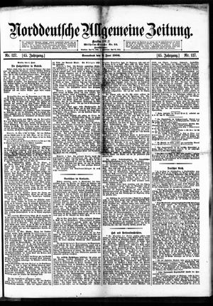 Norddeutsche allgemeine Zeitung vom 02.06.1906
