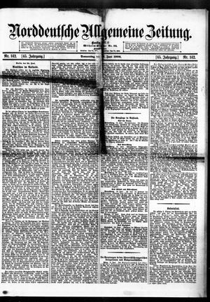 Norddeutsche allgemeine Zeitung vom 21.06.1906