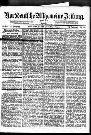 Norddeutsche allgemeine Zeitung vom 24.06.1906