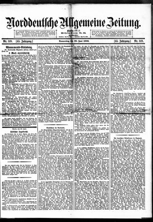 Norddeutsche allgemeine Zeitung vom 28.06.1906