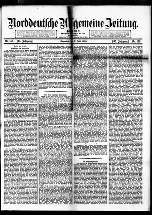 Norddeutsche allgemeine Zeitung vom 07.07.1906