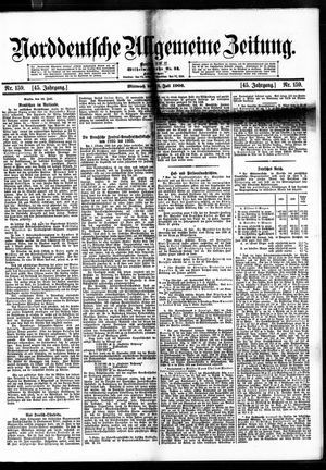 Norddeutsche allgemeine Zeitung vom 11.07.1906