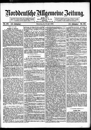 Norddeutsche allgemeine Zeitung vom 12.07.1906