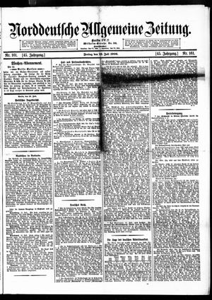 Norddeutsche allgemeine Zeitung on Jul 13, 1906