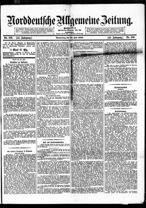 Norddeutsche allgemeine Zeitung vom 19.07.1906