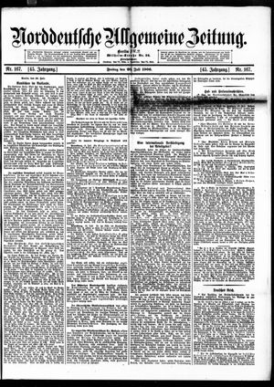 Norddeutsche allgemeine Zeitung on Jul 20, 1906