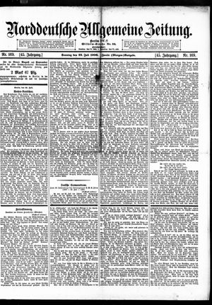 Norddeutsche allgemeine Zeitung vom 22.07.1906