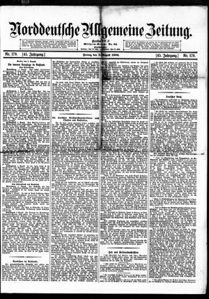 Norddeutsche allgemeine Zeitung vom 03.08.1906