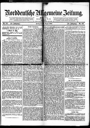 Norddeutsche allgemeine Zeitung vom 24.08.1906