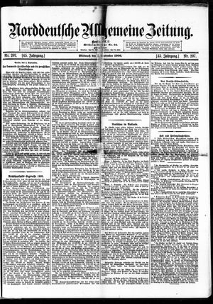 Norddeutsche allgemeine Zeitung vom 05.09.1906