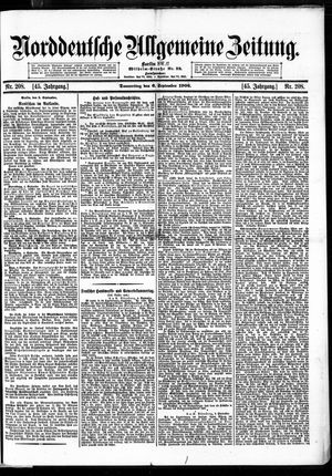 Norddeutsche allgemeine Zeitung vom 06.09.1906