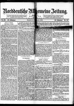 Norddeutsche allgemeine Zeitung vom 08.09.1906