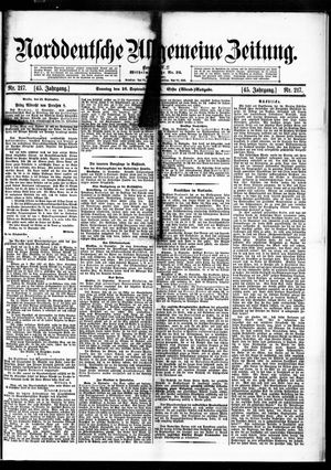 Norddeutsche allgemeine Zeitung on Sep 16, 1906