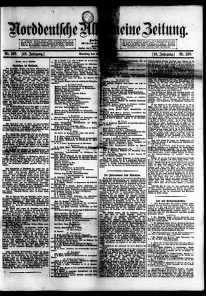 Norddeutsche allgemeine Zeitung vom 02.10.1906