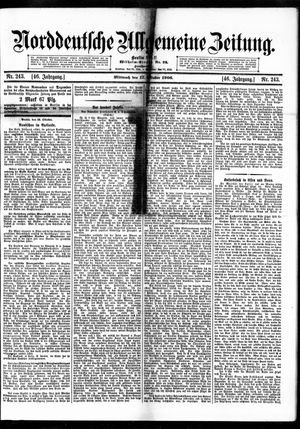 Norddeutsche allgemeine Zeitung vom 17.10.1906