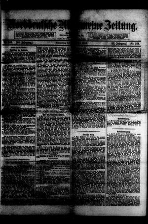 Norddeutsche allgemeine Zeitung vom 18.10.1906