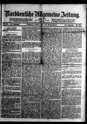 Norddeutsche allgemeine Zeitung vom 02.12.1906