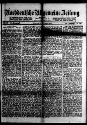 Norddeutsche allgemeine Zeitung vom 06.12.1906