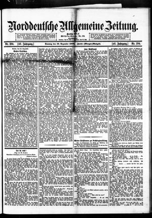 Norddeutsche allgemeine Zeitung vom 16.12.1906