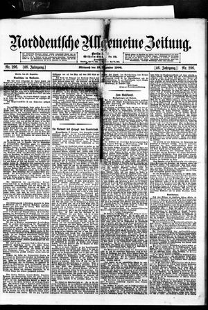 Norddeutsche allgemeine Zeitung vom 19.12.1906