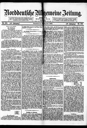 Norddeutsche allgemeine Zeitung vom 22.12.1906