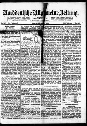 Norddeutsche allgemeine Zeitung vom 28.12.1906