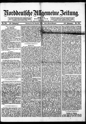 Norddeutsche allgemeine Zeitung vom 30.12.1906