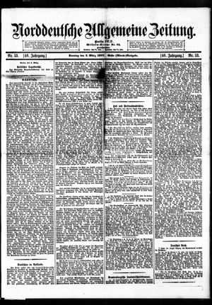 Norddeutsche allgemeine Zeitung vom 03.03.1907
