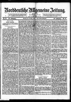 Norddeutsche allgemeine Zeitung vom 10.03.1907
