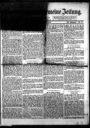 Norddeutsche allgemeine Zeitung vom 28.03.1907