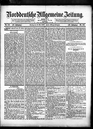 Norddeutsche allgemeine Zeitung vom 19.05.1907