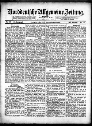 Norddeutsche allgemeine Zeitung vom 09.06.1907