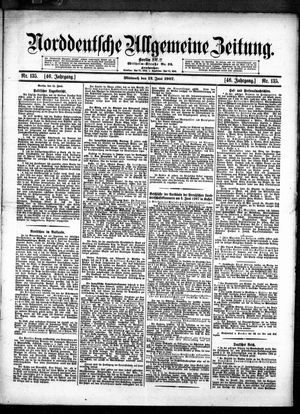 Norddeutsche allgemeine Zeitung vom 12.06.1907