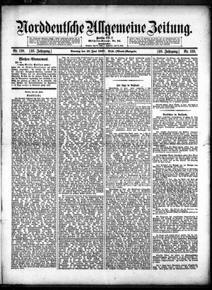 Norddeutsche allgemeine Zeitung vom 16.06.1907