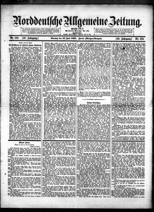Norddeutsche allgemeine Zeitung vom 16.06.1907